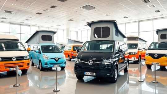 Volkswagen campers: van moderne luxe tot vintage charme
